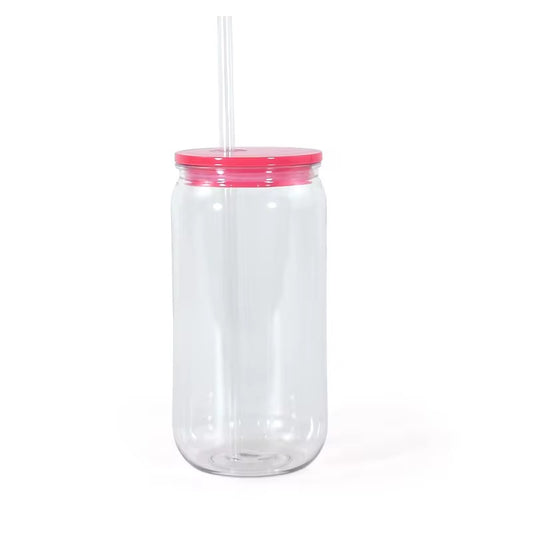 16oz Single Walled Acrylic Tumbler - No Globe