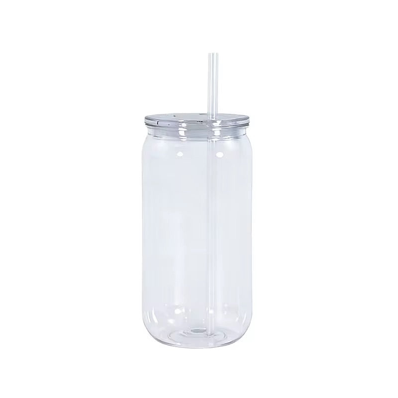 16oz Single Walled Acrylic Tumbler - No Globe