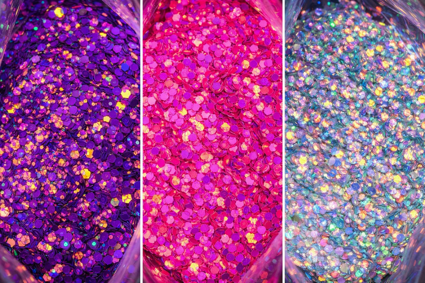Chunky P.E.T Glitter 50g Bag